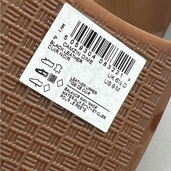 Clarks Women's Camzin Dime Black Leather Ankle Boot Size 9M Buckle Booties - Picture 9 of 16